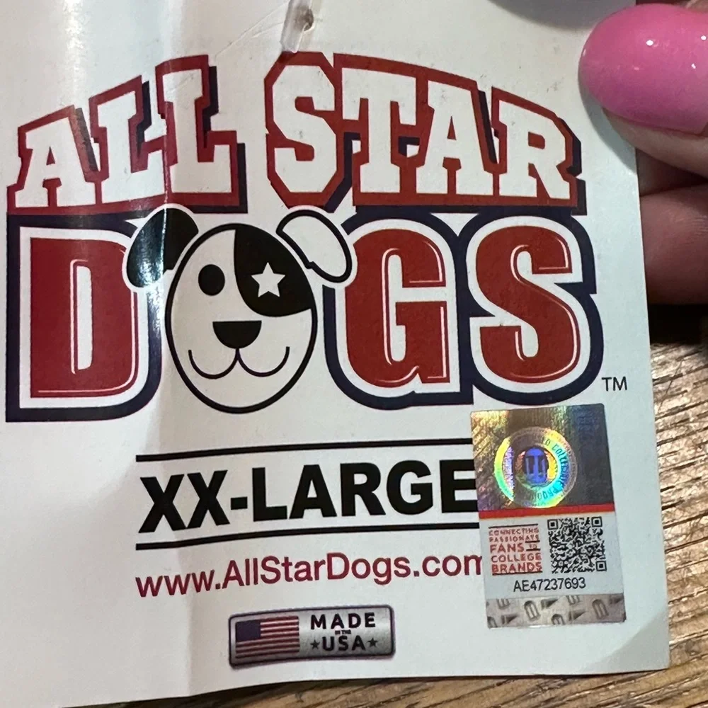 All Star NWT Dogs Hoodie Florida University Gators XXL‎ Pet Gear Dog Garment